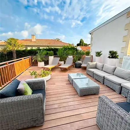 Villa Les Peupliers Avec Piscine Privee Et Sauna Royan